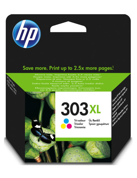HP 303XL PACK CARTUCHO DE TINTA TRICOLOR HP303XL (T6N03AEABE)