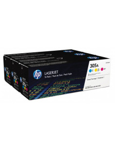 HP TONER 305A PACK TRICOLOR (CE411A CE412A CE413A) (CF370AM)