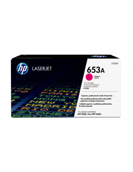 HP TONER 653A MAGENTA LASERJET ENTERPRISE FLOW M680 (CF323A) HP TONER 653A MAGENTA LASERJET ENTERPRISE FLOW M680 (CF323A)