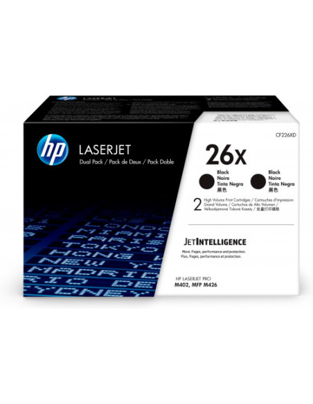 HP 26X TONER HP26X NEGRO (CF226XD)