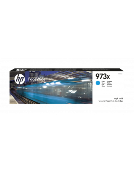 HP PAGEWIDE Nº973X CARTUCHO CIAN ALTA HP PAGEWIDE Nº973X CARTUCHO CIAN ALTA