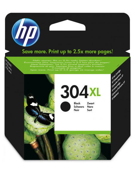 HP CARTUCHO TINTA Nº 304XL NEGRO (N9K08AE) HP CARTUCHO TINTA Nº 304XL NEGRO (N9K08AE)