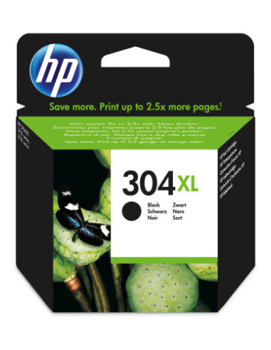 HP 304XL CARTUCHO DE TINTA HP304XL NEGRO (N9K08AE)