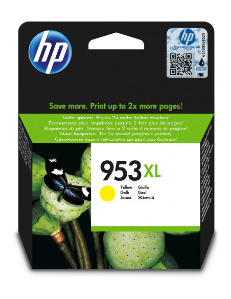 HP OFICEJET PRO 8710/8720/8730/8740  CARTUCHO AMARILLO Nº953XL HP OFICEJET PRO 8710/8720/8730/8740  CARTUCHO AMARILLO Nº953XL