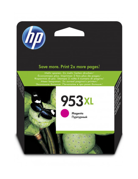 HP 953XL CARTUCHO DE TINTA HP953XL MAGENTA (F6U17AE)