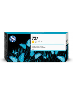 HP CARTUCHO TINTA Nº 727 AMARILLO DESIGNJET 1500 T920 (F9J78A)