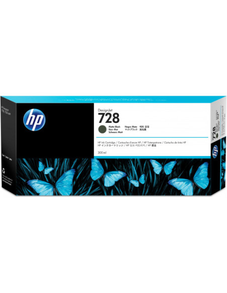 HP DESIGNJET T730 CARTUCHO NEGRO MATE Nº728 HP DESIGNJET T730 CARTUCHO NEGRO MATE Nº728