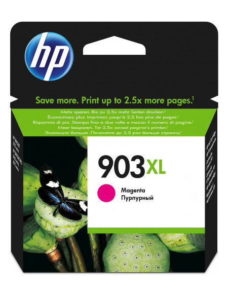 CARTUCHO DE TINTA HP T6M07AE NO. 903XL MAGENTA HIGH CAPACITY CARTUCHO DE TINTA HP T6M07AE NO. 903XL MAGENTA HIGH CAPACITY
