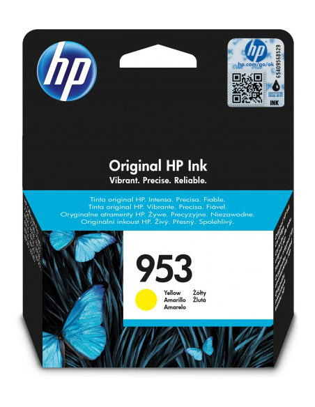 CARTUCHO DE TINTA HP. F6U14AE NO. 953 OFFICEJET PRO AMARILLO CARTUCHO DE TINTA HP. F6U14AE NO. 953 OFFICEJET PRO AMARILLO