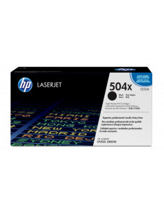 HP TONER 504X NEGRO ALTA CAPACIDAD LASERJET CP3525/CM3530 (CE250X)