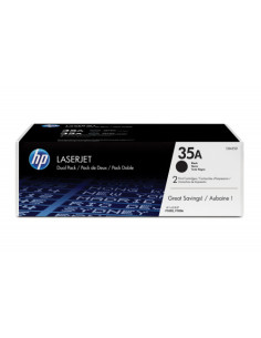HP TONER 35A PACK 2 NEGRO (CB435AD)