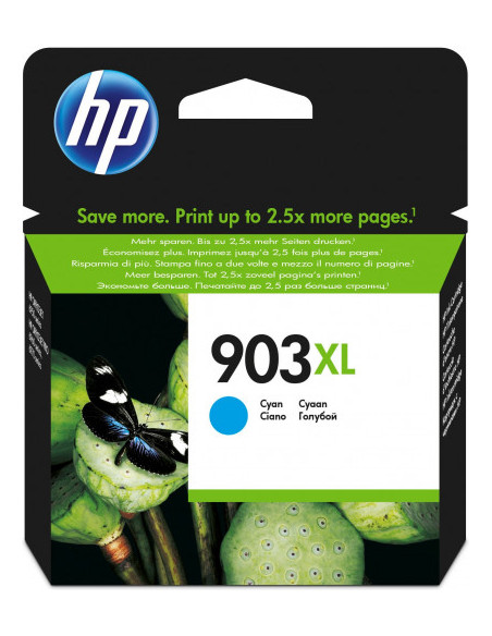 HP CARTUCHO TINTA Nº 903 XL CIAN (T6M03AEBGY) HP CARTUCHO TINTA Nº 903 XL CIAN (T6M03AEBGY)