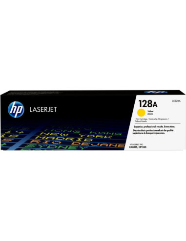 HP 128A TONER HP128A AMARILLO (CE322A)