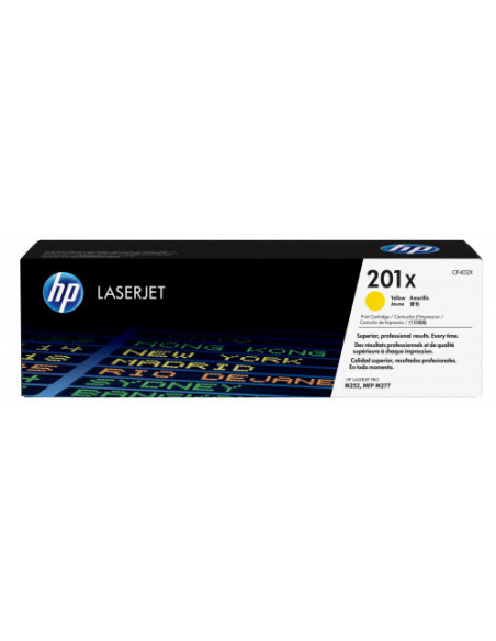 HP TONER 201X AMARILLO ALTA CAPACIDAD LASERJET PRO M252/M228 (CF402X)