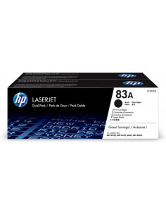 HP TONER 83A PACK 2 NEGRO LASERJET M125/M127 (CF283AD)