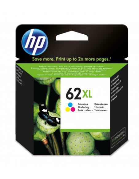 HP 62XL CARTUCHO DE TINTA HP62XL TRICOLOR (C2P07AE)