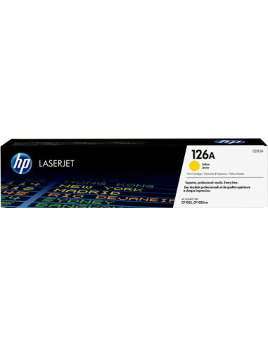 HP 126A TONER HP126A AMARILLO (CE312A)