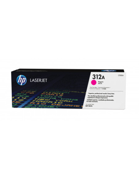 HP TONER 312A MAGENTA LASERJET M476 (CF383A) HP TONER 312A MAGENTA LASERJET M476 (CF383A)