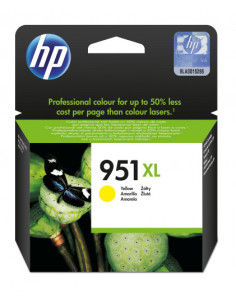 TINTA HP OFFICEJET PRO 8100/8600  AMARILLO 951XL/CN048AE
