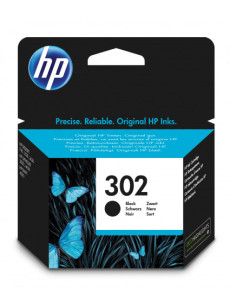 CARTUCHO DE TINTA ORIGINAL HP 302 NEGRO(F6U66AE)