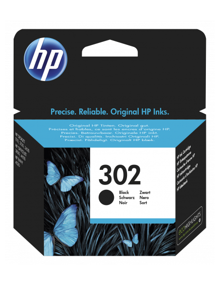 HP 302 CARTUCHO DE TINTA HP302 NEGRO (F6U66AE)