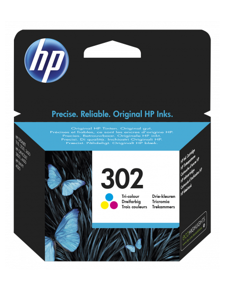 HP 302 CARTUCHO DE TINTA HP302 TRICOLOR (F6U65AE)