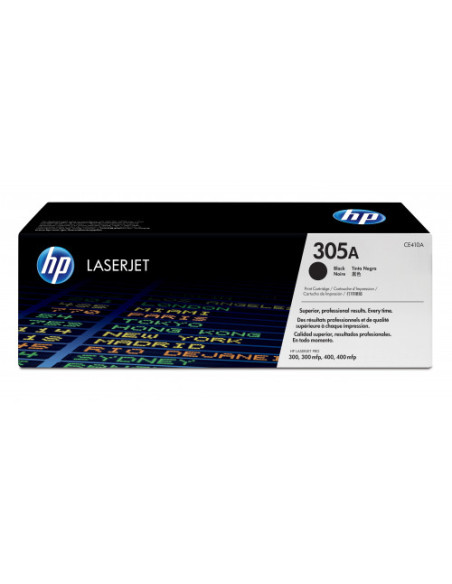 HP TONER 305A NEGRO LASERJET PRO 300/400 (CE410A) HP TONER 305A NEGRO LASERJET PRO 300/400 (CE410A)