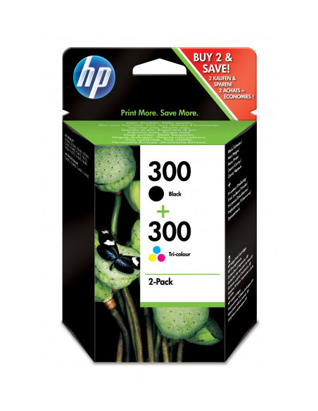 CARTUCHO HP 3002-PACK BLACK/TRI-COLOR (CN637EE) CARTUCHO HP 3002-PACK BLACK/TRI-COLOR (CN637EE)