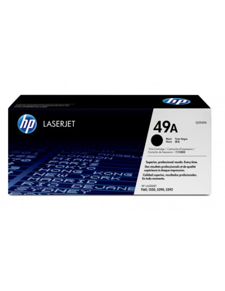 HP TONER 49A NEGRO LASERJET 1320 (Q5949A) HP TONER 49A NEGRO LASERJET 1320 (Q5949A)