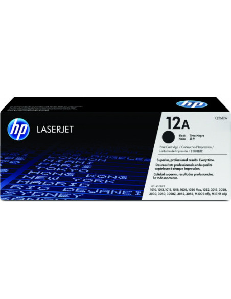 HP 12A TONER HP12A NEGRO (Q2612A)