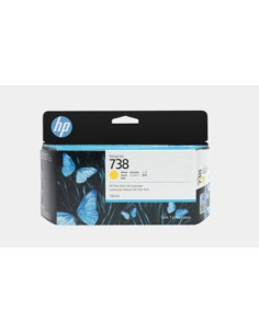 HP DESIGNJET 738 CARTUCHO AMARILLO 130ML