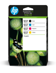 HP 937 PACK 4 COLORES CMYK