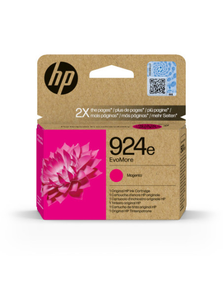 HP 924 CARTUCHO MAGENTA XL 800PAG HP 924 CARTUCHO MAGENTA XL 800PAG