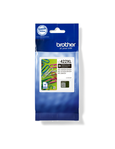BROTHER TINTA ALTA CAPACIDAD NEGRO LC422XLBK MFCJ5340DW BROTHER TINTA ALTA CAPACIDAD NEGRO LC422XLBK MFCJ5340DW