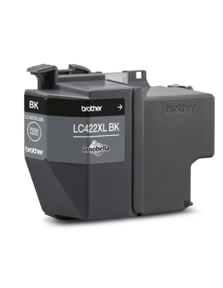Brother LC-422XLBK cartucho de tinta 1 pieza(s) Original Alto rendimiento (XL) Negro