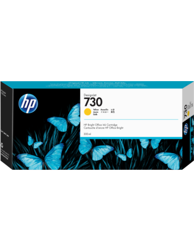 HP 730 TINTA AMARILLO 300ML (P2V70A)