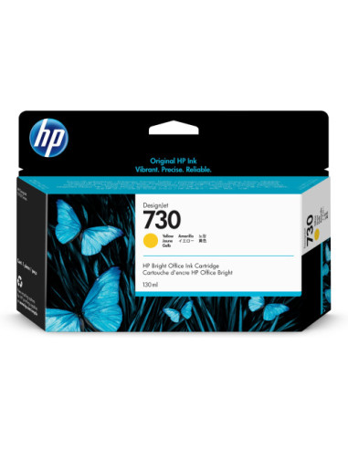 HP Cartucho de tinta DesignJet 730 amarillo de...