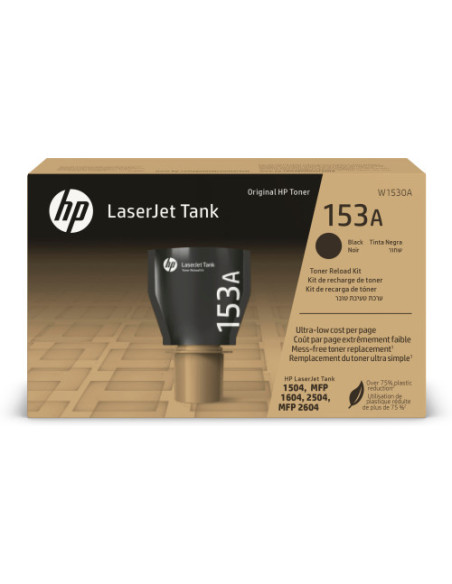 HP 153A NEGRO (W1530A) KIT RECARGA LASER TANK HP 153A NEGRO (W1530A) KIT RECARGA LASER TANK