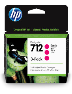HP GRAN FORMATO 712 PACK 3 MAGENTA