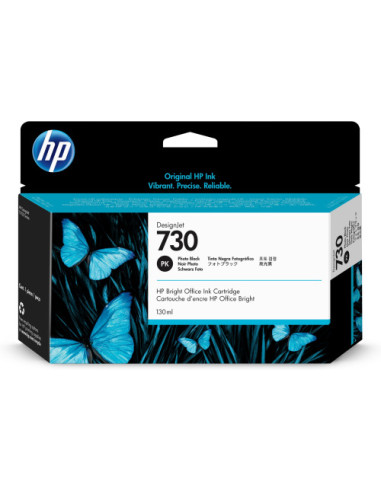 HP Cartucho de tinta DesignJet 730 negro...