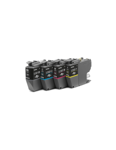 Brother LC-421VAL PagePack 4 pieza(s) Original...