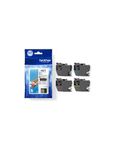 Brother LC-421VAL PagePack 4 pieza(s) Original...