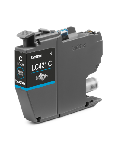 Brother LC-421C cartucho de tinta 1 pieza(s)...