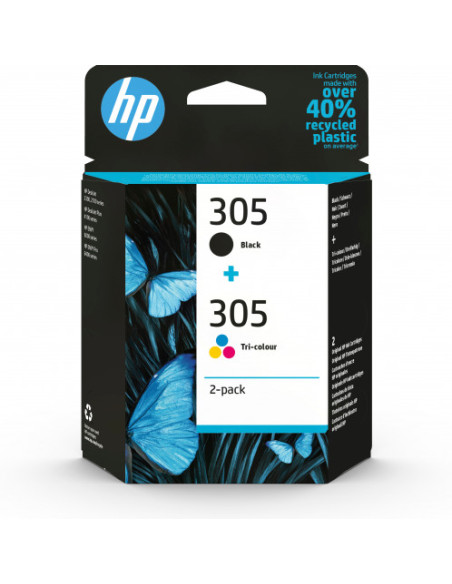HP CARTUCHO 305 PACK 2 TRICOLOR HP CARTUCHO 305 PACK 2 TRICOLOR
