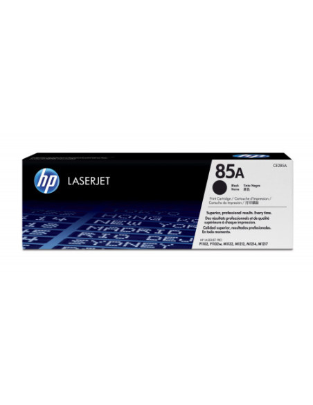HP TONER 85A NEGRO LASERJET P1100/P1102/M1210 (CE285A) HP TONER 85A NEGRO LASERJET P1100/P1102/M1210 (CE285A)
