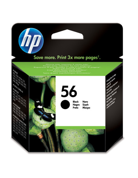 HP 56 CARTUCHO DE TINTA HP56 NEGRO (C6656AE)
