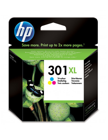 CARTUCHO DE TINTA HP Nº301XL TRICOLOR /6ML/SKJET 1050 SKJET 2050 SKJET 3050 (CH564EE) CARTUCHO DE TINTA HP Nº301XL TRICOLOR /6ML/SKJET 1050 SKJET 2050 SKJET 3050 (CH564EE)