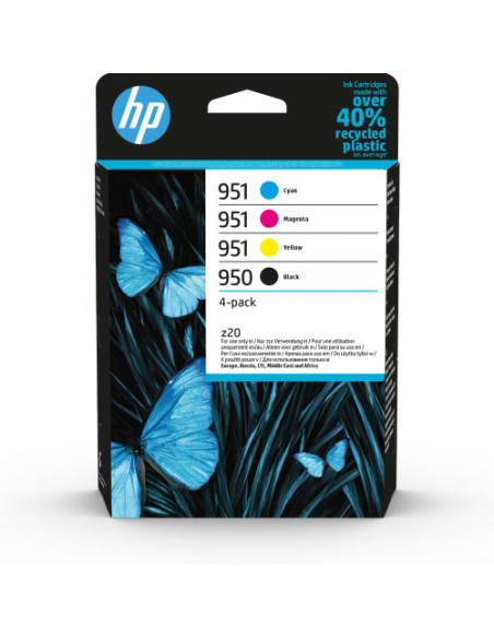 TINTA HP NEGRO 950 CYM  951 PACK (6ZC65AE) TINTA HP NEGRO 950 CYM  951 PACK (6ZC65AE)