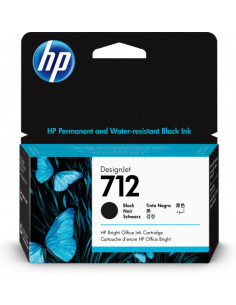 CARTUCHO GRAN FORMATO TINTA HP 712 NEGRO (3ED70A)