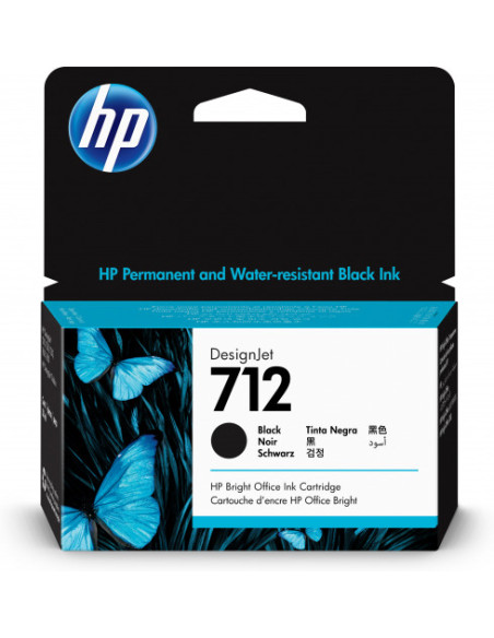 CARTUCHO GRAN FORMATO TINTA HP 712 NEGRO (3ED70A) CARTUCHO GRAN FORMATO TINTA HP 712 NEGRO (3ED70A)